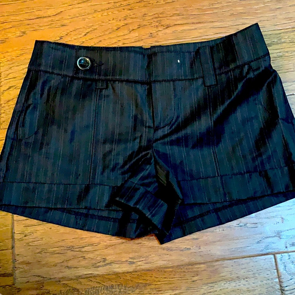 Bebe Pin striped dress shorts